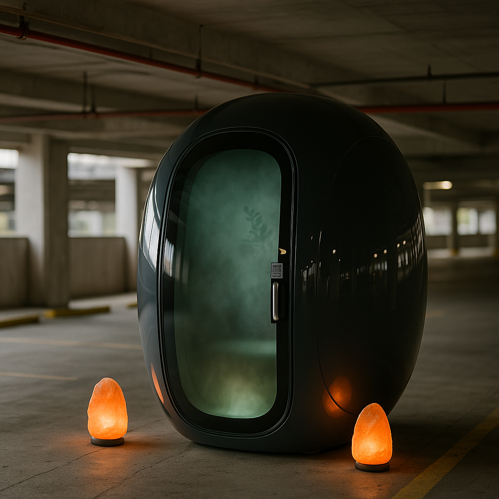 Jackson County’s ‘Park & Om’ Garage Meditations Drive Wellness Off the Road