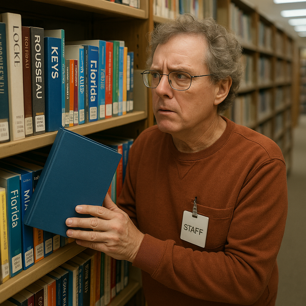 Local Librarians Wage Silent War on Shelf Order, Study Finds